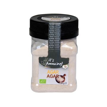 Agar Agar Poeder Biologisch (It's Amazing) 100 gram