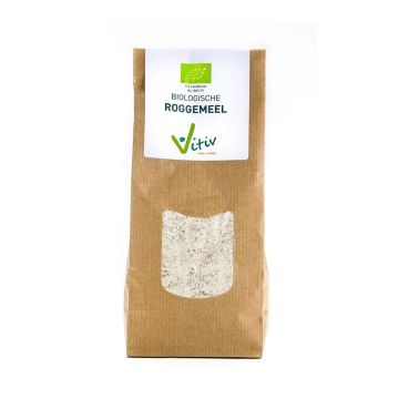 Roggemeel Biologisch (Vitiv) 500 gram 